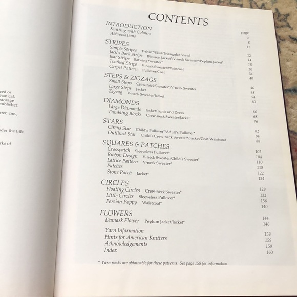 Glorious Knits Kaffe Fassett 1985 Knitting Book - Picture 9 of 16